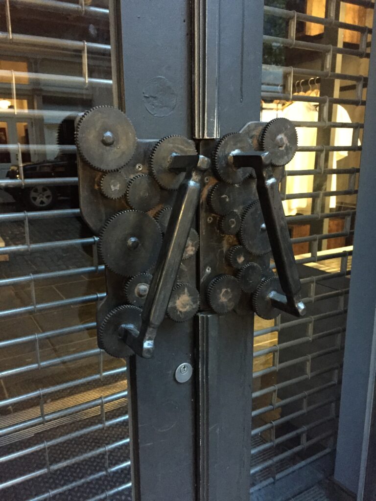 Fred Perry Store Door Handle