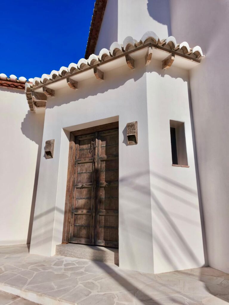 Cliff House Moraira Moroccan Door carried by Bespoke White Oak Door