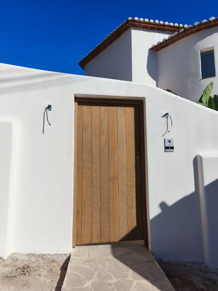 Cliff House Moraira Bespoke Door